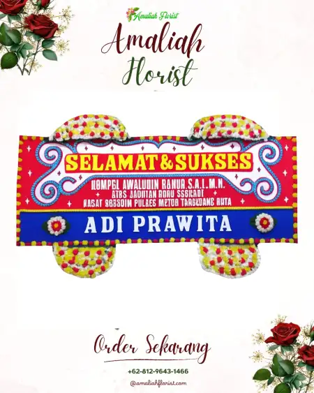 Papan Bunga Ucapan Selamat Kairagi Satu